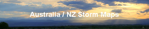 Australia / NZ Storm Maps