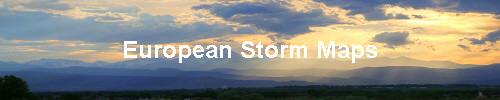 European Storm Maps