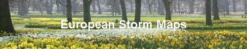 European Storm Maps