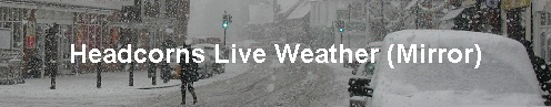 Headcorns Live Weather (Mirror)